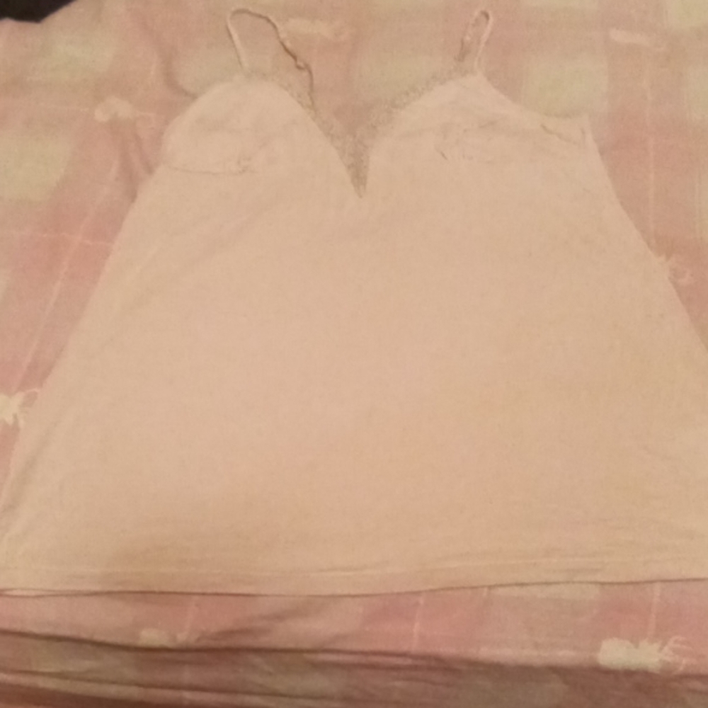 Spaghetti straped sleep shirt